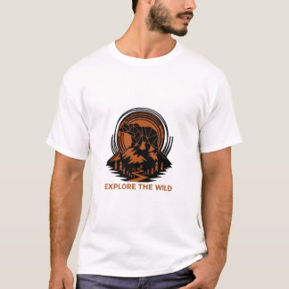 自然を探索しよう。 Tシャツ
