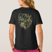 自然を模倣する: カモフラージュの科学 Tシャツ (裏面)