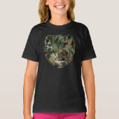 自然を模倣する: カモフラージュの科学 Tシャツ (正面)