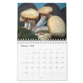 自然を閉じる カレンダー (2月 2027)