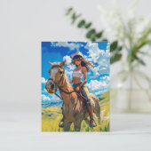 自然を駆けるアニメの旅 ポストカード (スタンド正面)