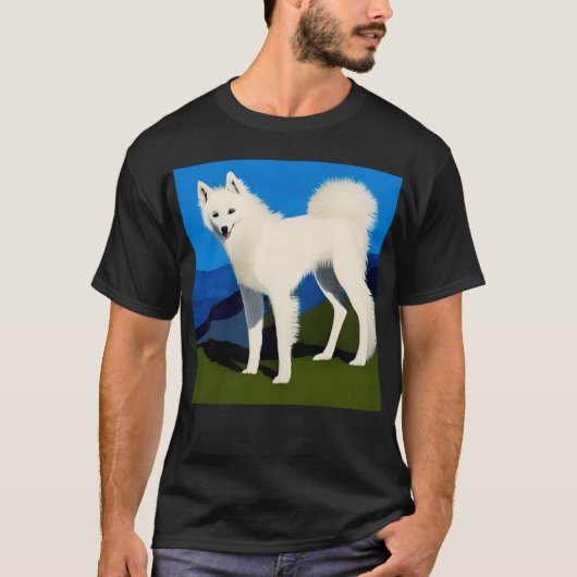 自然アメリカンエスキモ Tシャツ (正面)