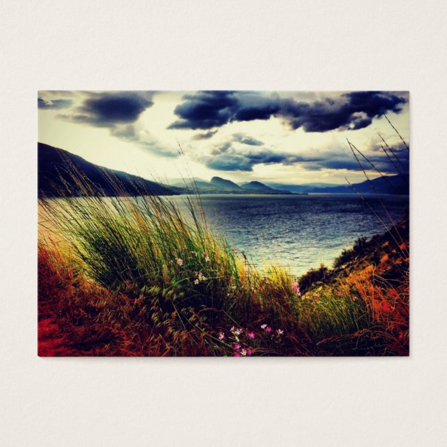 自然アーティストのトレーディングカード (正面)