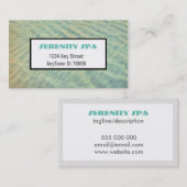 自然アートスパ名刺カスタム両面 名刺 (正面/裏面)