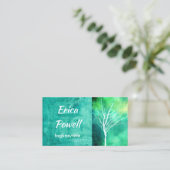 自然アートビジネスカスタムカード両面 名刺 (スタンド正面)