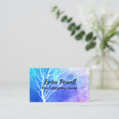 自然アートビジネスカスタムカード両面 名刺 (スタンド正面)