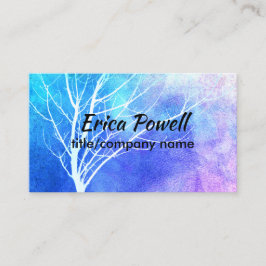 自然アートビジネスカスタムカード両面 名刺