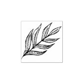 自然アートリーフデザイン ラバースタンプ (インプリント)