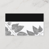 自然アート名刺カスタムテンプレート 名刺 (裏面)