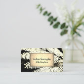 自然アート名刺セピア写真 名刺 (スタンド正面)