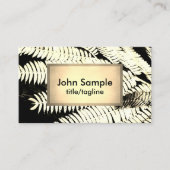 自然アート名刺セピア写真 名刺 (正面)