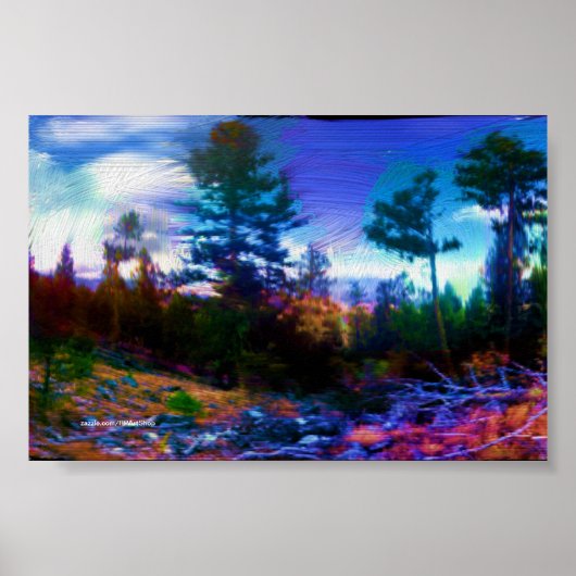 自然アート・ポスター ポスター (正面)