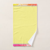 自然イエローバスタオールズセットvar2 バスタオルセット (ハンドタオル)