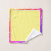 自然イエローバスタオールズセットvar2 バスタオルセット (ウォッシュタオル)