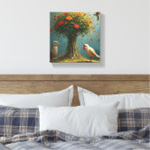 自然インスパイアアート キャンバスプリント (インサイチュ (寝室))