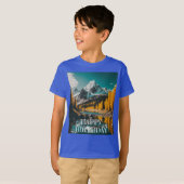 自然インスパイアキッズ Tシャツ (正面フル)