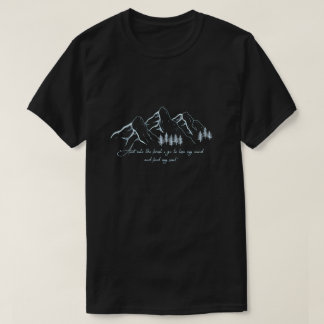 自然インスパイアグラフィックTシャツ Tシャツ