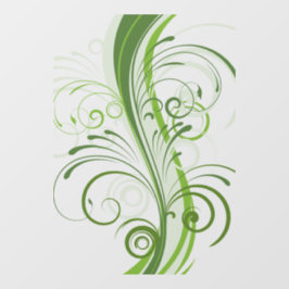 自然インスパイアグ・グリーンが明るい宇宙に固執 ウィンドウサイン