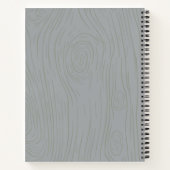 自然インスパイアノートブックとジャーナル ノートブック (裏面)