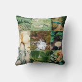 自然インスパイアフォト装飾用クッション クッション (裏面)