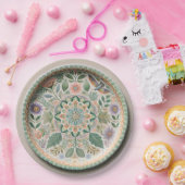 自然インスパイアフローラプレート ペーパープレート (パーティー)