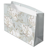 自然インスパイアフローラ紙バッグ ラージペーパーバッグ (裏面アングル)