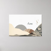 自然インスパイア抽象芸術アーストーンキャンバスアート キャンバスプリント (正面)