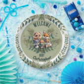 自然インスパイア紙プレート ペーパープレート (パーティー)