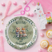 自然インスパイア紙プレート ペーパープレート (パーティー)