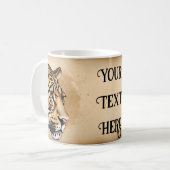 自然インスパイア結婚テーマ コーヒーマグカップ (正面左)