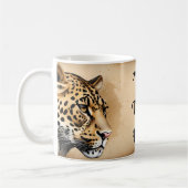 自然インスパイア結婚テーマ コーヒーマグカップ (左)