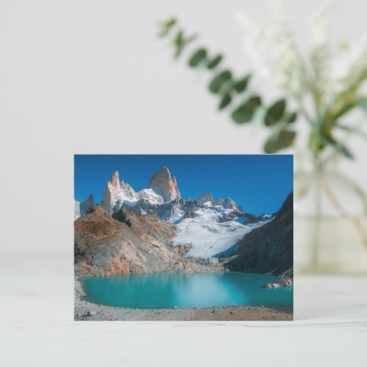 自然インスピレーションパタゴニアマウンテンターン ポストカード (スタンド正面)