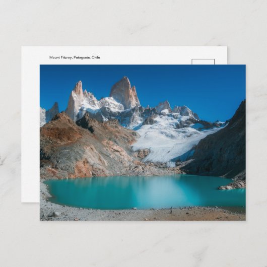 自然インスピレーションパタゴニアマウンテンターン ポストカード (正面/裏面)