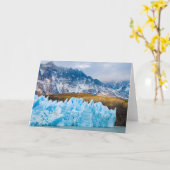 自然インスピレーションパタゴニア，チリのグリーティングカード カード (黄色い花)