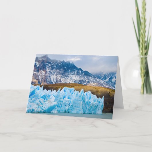 自然インスピレーションパタゴニア，チリのグリーティングカード カード (正面)
