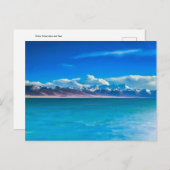 自然インスピレーション中国、山と海 ポストカード (正面/裏面)