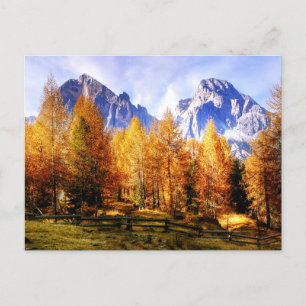 自然インスピレーションDolomites, Tofane Group, Italy ポストカード