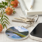 自然ウィュー，山 キーホルダー (正面右)