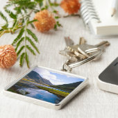 自然ウィュー，山 キーホルダー (側面)