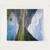 自然ウィュー，山 タペストリー (正面(横))