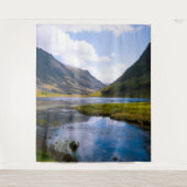 自然ウィュー，山 タペストリー (正面)