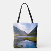 自然ウィュー，山 トートバッグ (裏面)
