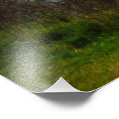 自然ウィュー，山 フォトプリント            (角)