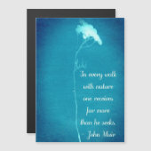 自然ウォークミュア引用文磁気カード (正面/裏面)