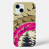 自然ウォークiPhone 15ケース Case-Mate iPhoneケース (裏面)