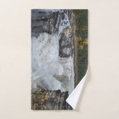 自然ウォーターフォール、アサバスカ滝 バスタオルセット (ハンドタオル)