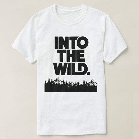 自然エクスプローミニマルラマウンテングラフィックデザイン Tシャツ (デザイン正面)