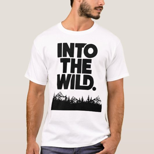 自然エクスプローミニマルラマウンテングラフィックデザイン Tシャツ (正面)