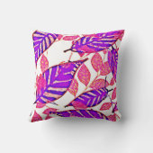 自然エレガンス鮮やかパターン クッション (裏面)