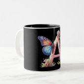 自然エレガントのTouchでパーソナライズされたマグカップ ツートーンマグカップ (正面左)